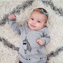 Baby Punk Unicorn Hoodie