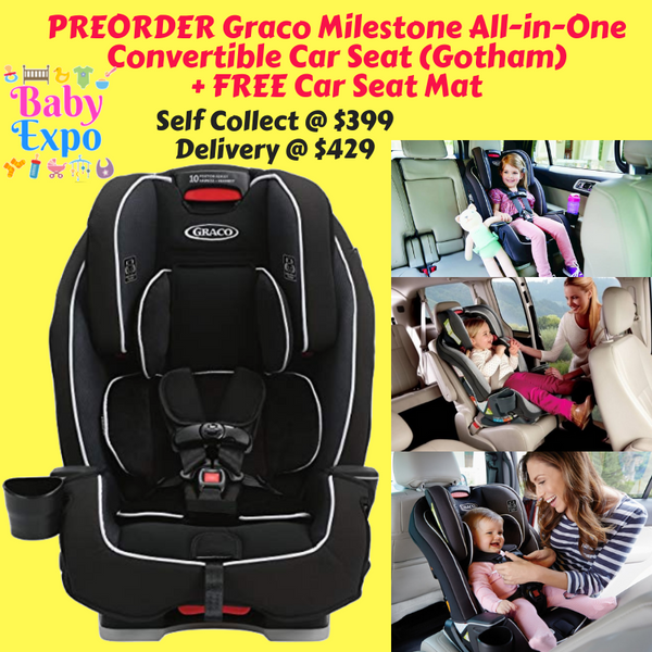 graco milestone convertible car seat