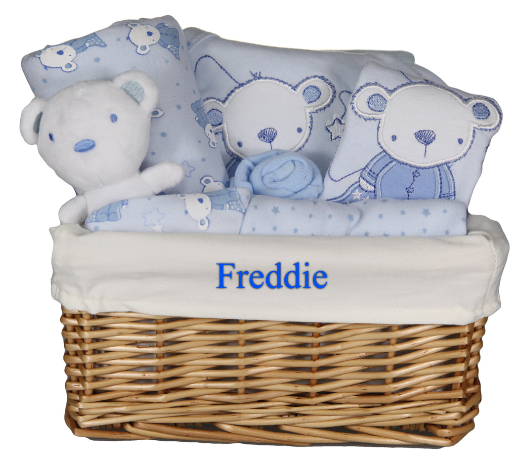 newborn baby boy gift basket