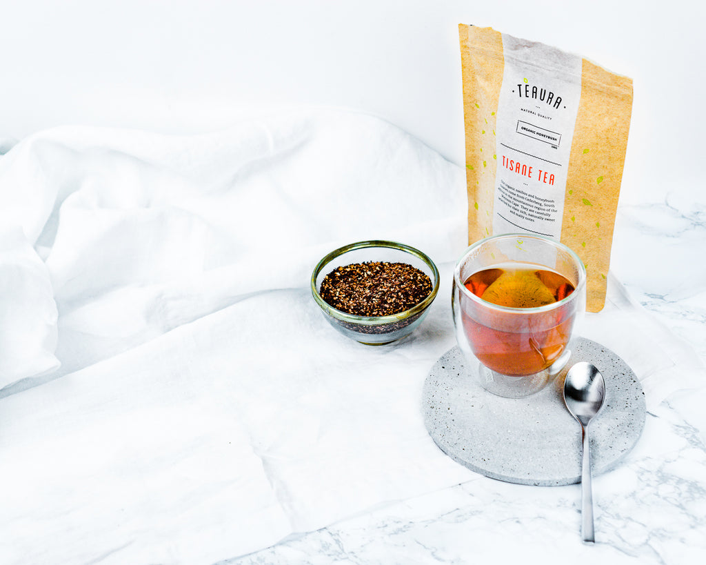 Organic Honeybush Tea | Tèaura | Rahel & Ron