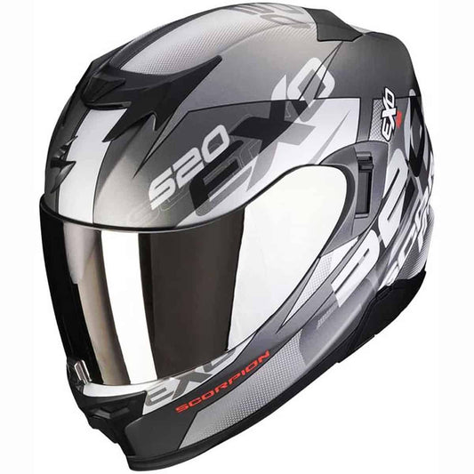 Clear vision in any condition with the Scorpion Exo-520 helmet: Enjoy a stylish fog-free ride with Pinlock 100% Max Vision technology