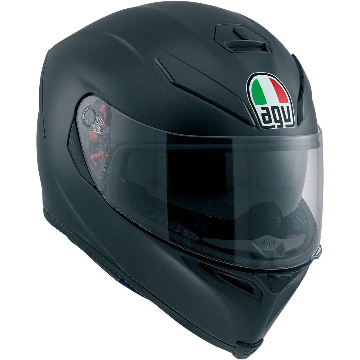 AGV K5-S Solid Helmet - Matt Black - Browse our range of Helmet: Full Face - getgearedshop 