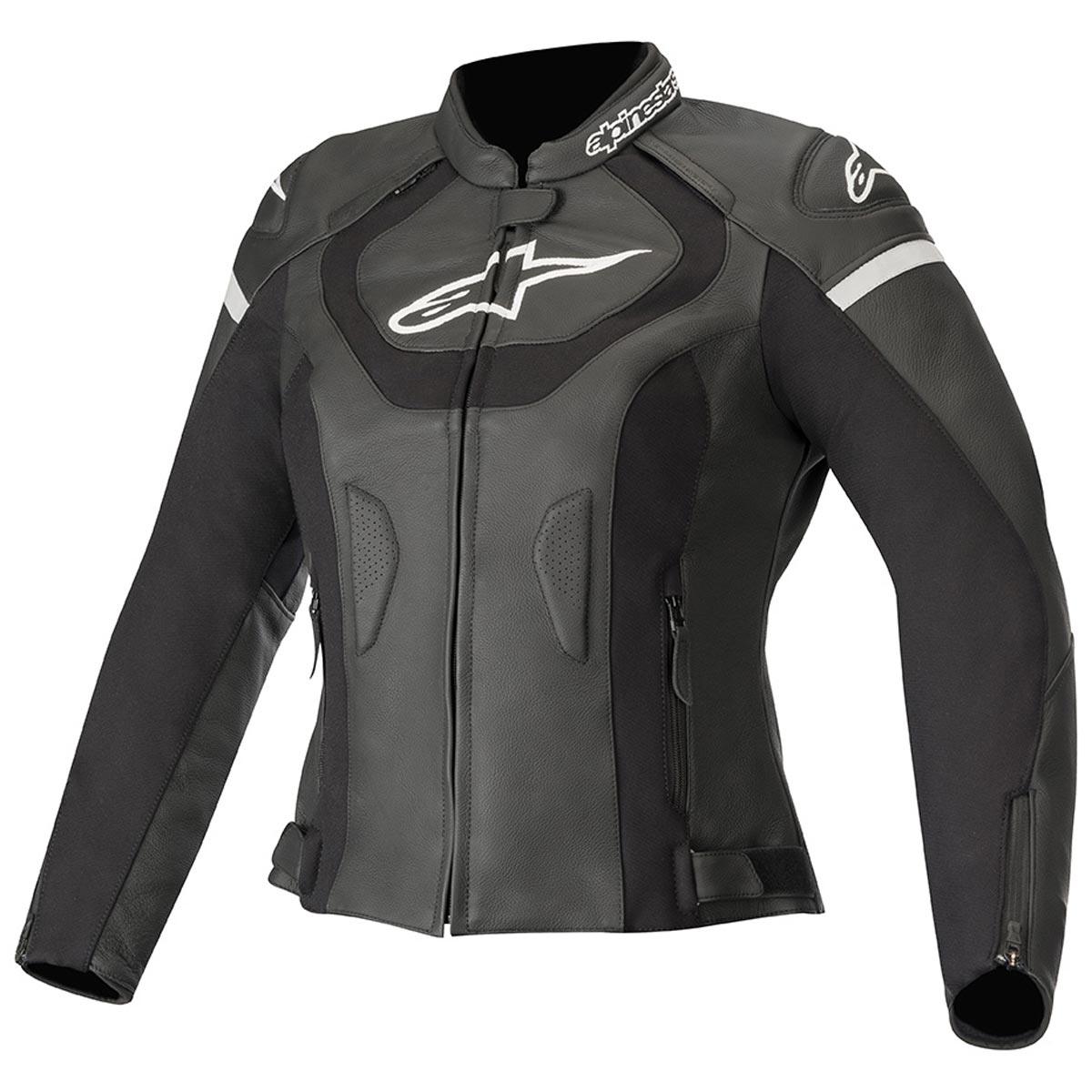 Alpinestars Jaws V3 Leather Jacket Ladies Black 50