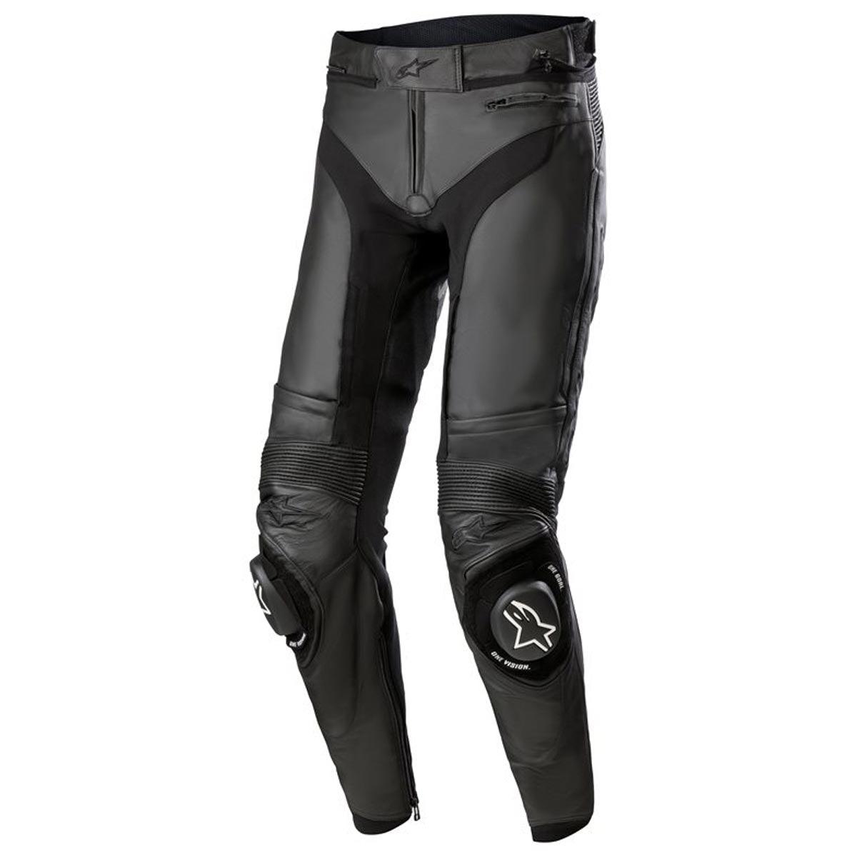 Alpinestars Missile V3 Leather Trousers Long Leg Black Black 60