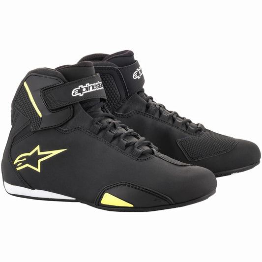 Alpinestars Sektor Shoes Black Yellow 48 US14