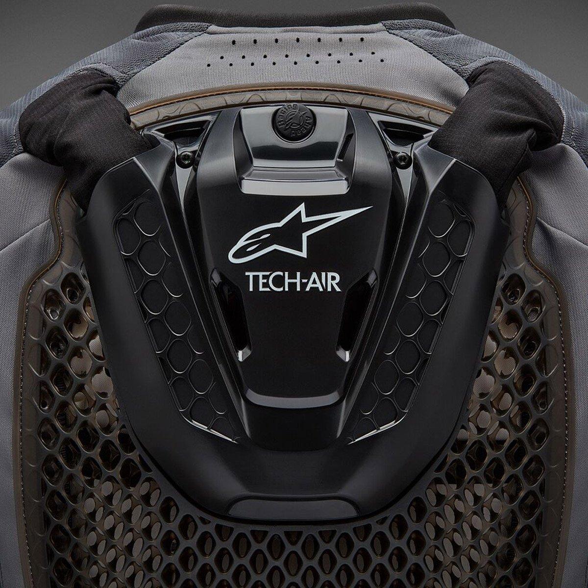 Alpinestars Tech-Air 5 System Air Vest Grey - Motorcycle Body Armour