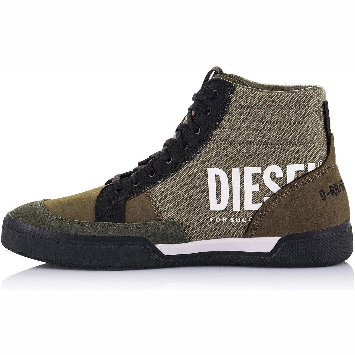 Alpinestars X Diesel AS-DSL Akito Shoes Military Green - Motorcycle Trainers & Casual Shoes