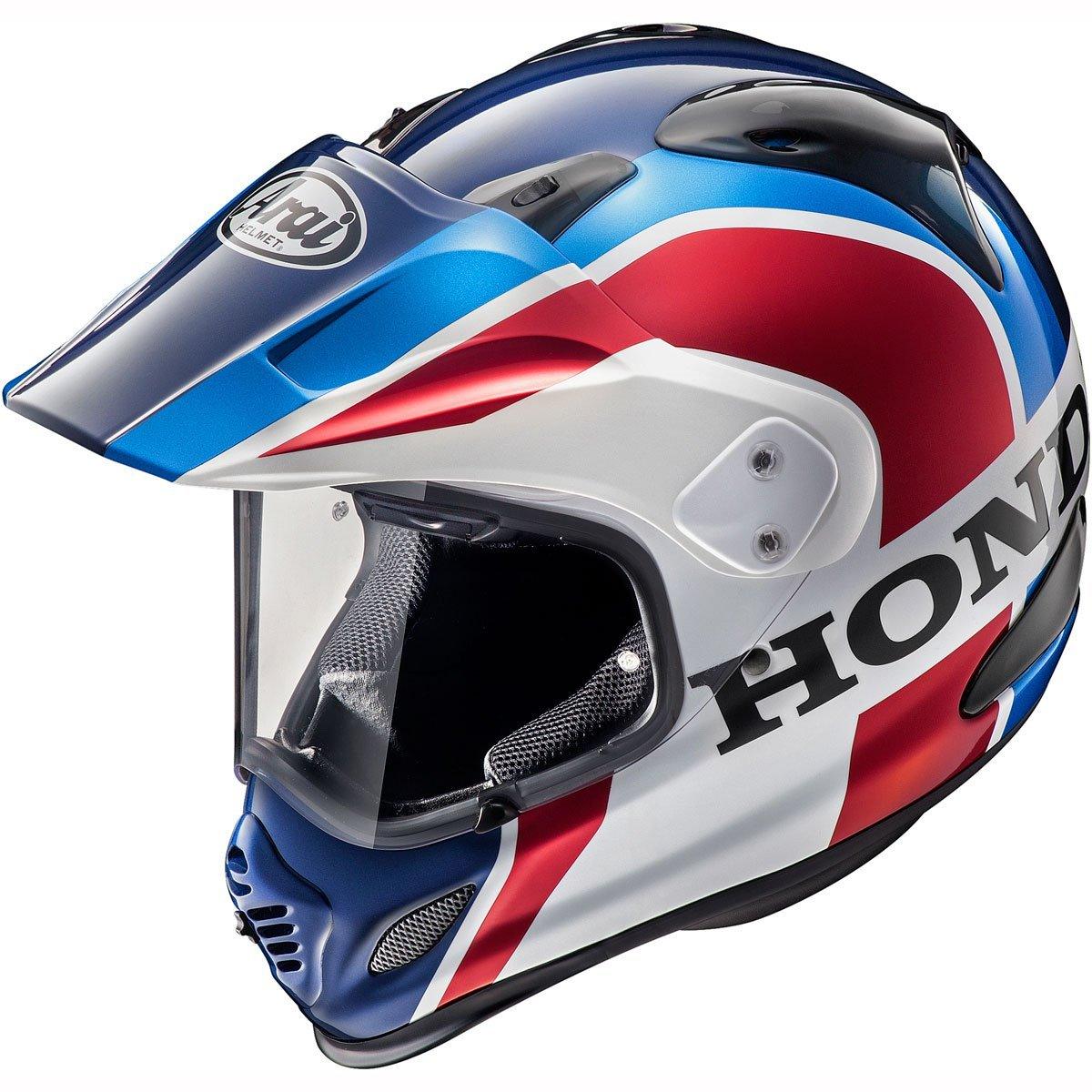 Arai Tour-X 4 Honda Africa Twin 2018 Helmet - White Red Blue - Browse our range of Helmet: Adventure - getgearedshop 