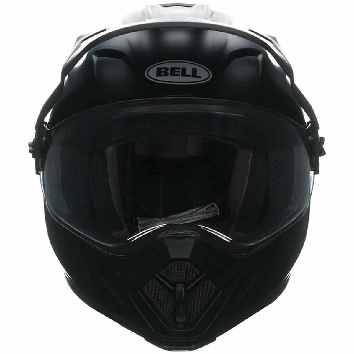 Bell MX-9 Adventure Mips Stryker Flo Helmet - Black White - Browse our range of Helmet: Adventure - getgearedshop 