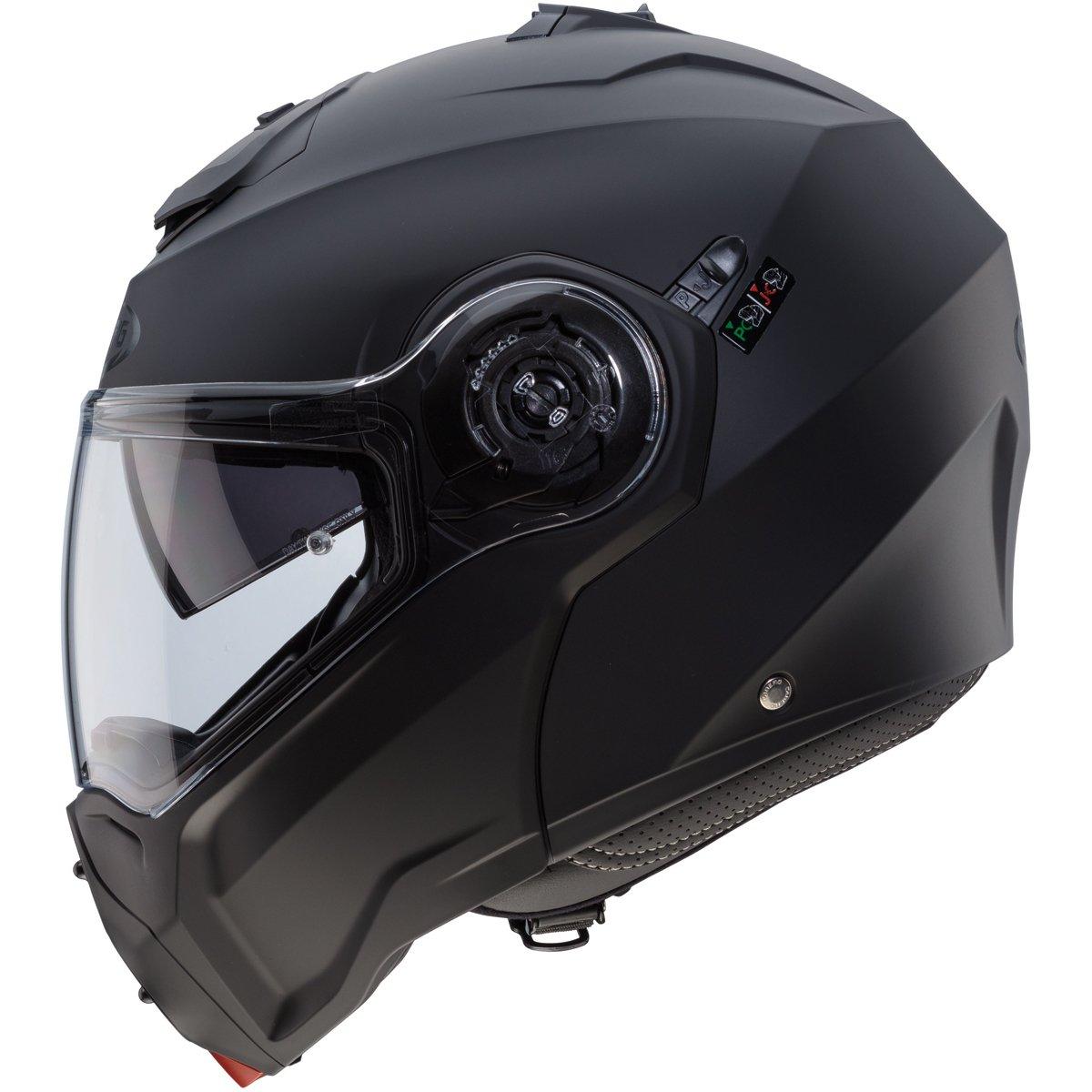 Caberg Droid Helmet - Matt Black - Browse our range of Helmet: Flip Up - getgearedshop 