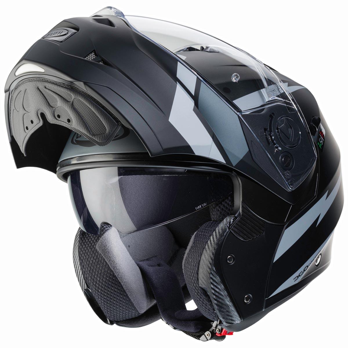 Caberg Duke II Kito Helmet - Black Anthracite - getgearedshop