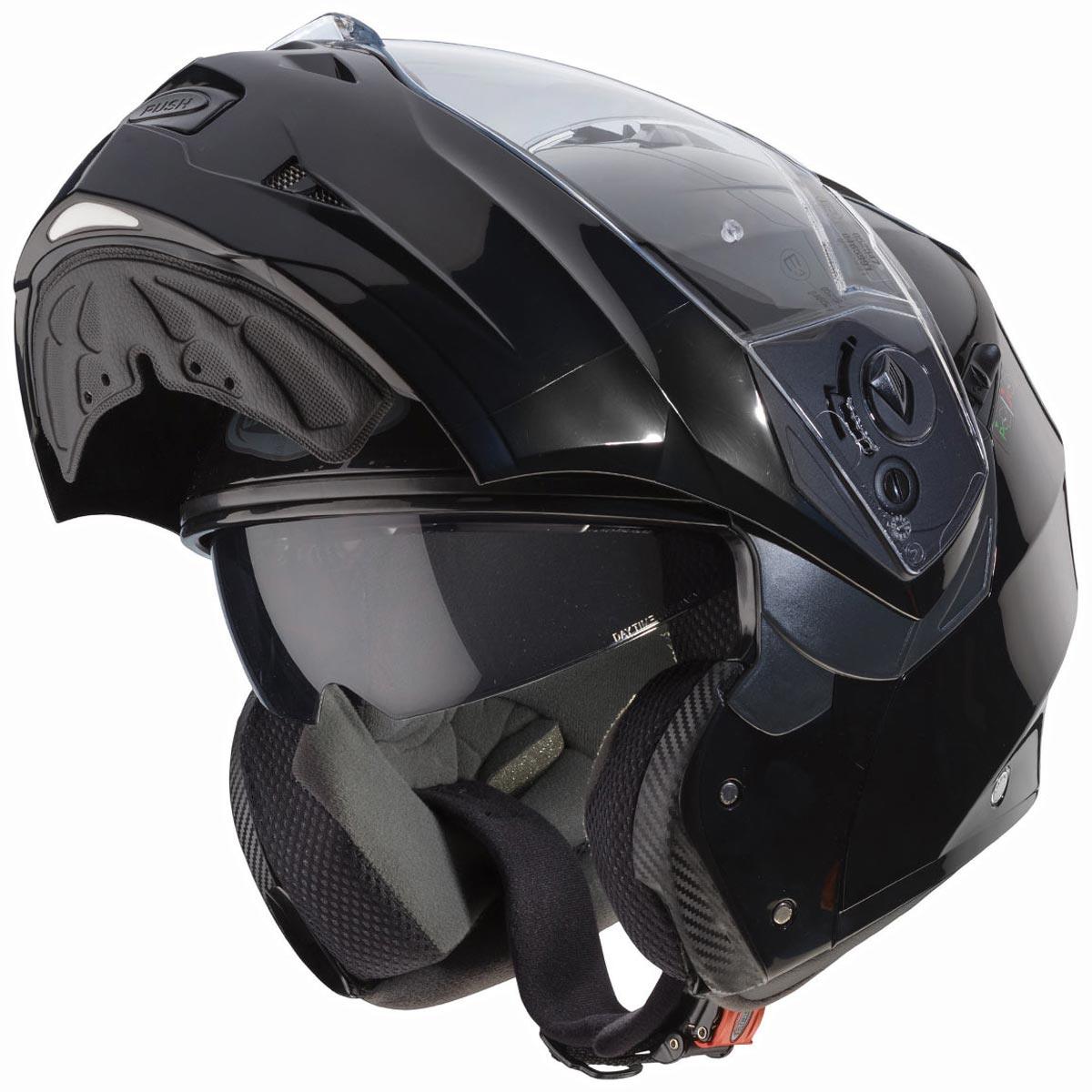 Caberg Duke II Smart Helmet - Black - getgearedshop