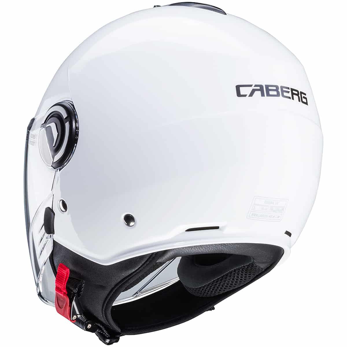Caberg Riviera V4 Helmet - White - Browse our range of Helmet: Scooter - getgearedshop 