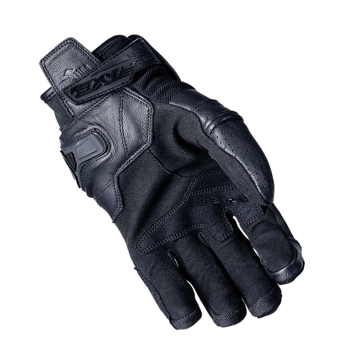 Five Summer Gloves RS2 Evo - Black - Browse our range of Gloves: Summer back of hand