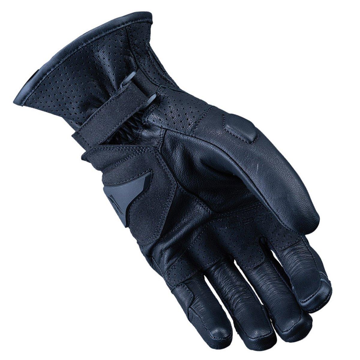 Five Urban Leather Gloves Black - Summer Motorcycle Gloves