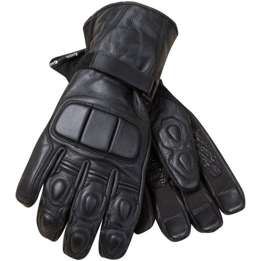 G-Moto Holbeck Leather Gloves Black 3XL