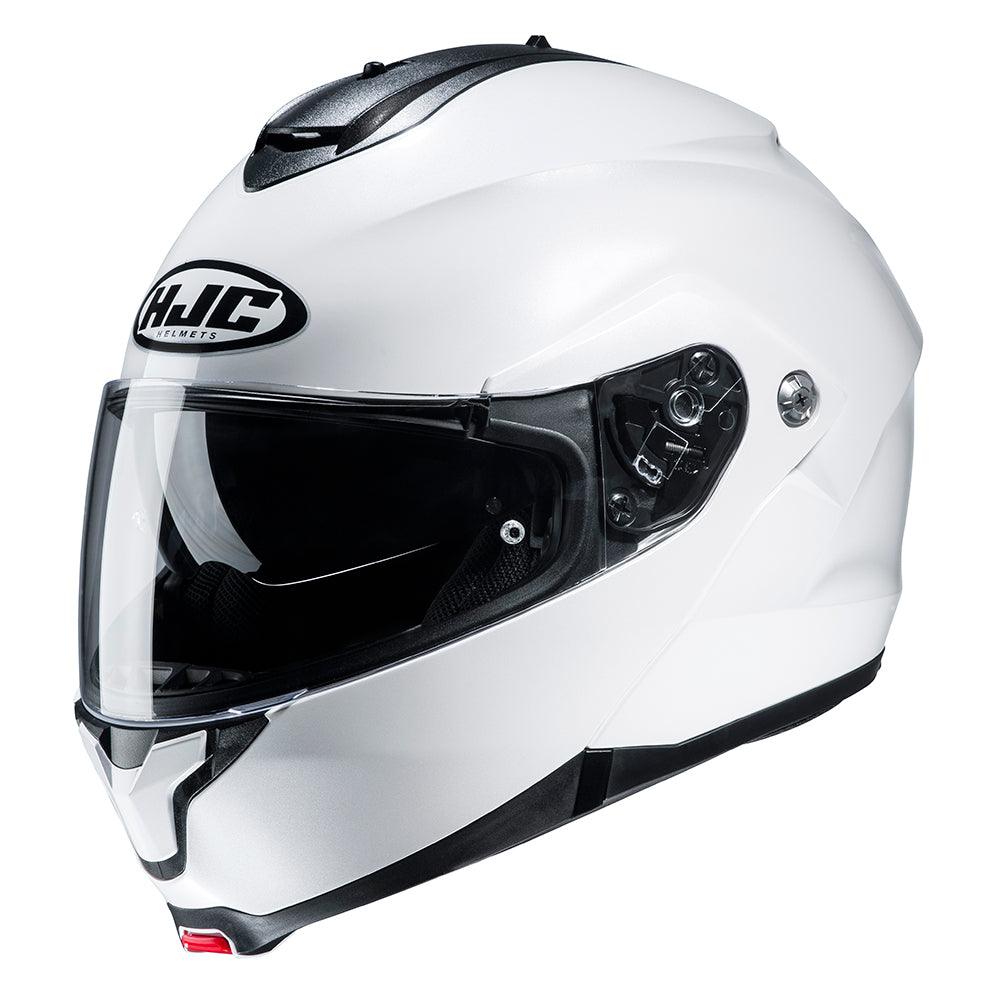 HJC C91 Flip Front Helmet - White - Browse our range of Helmet: Flip Up - getgearedshop 