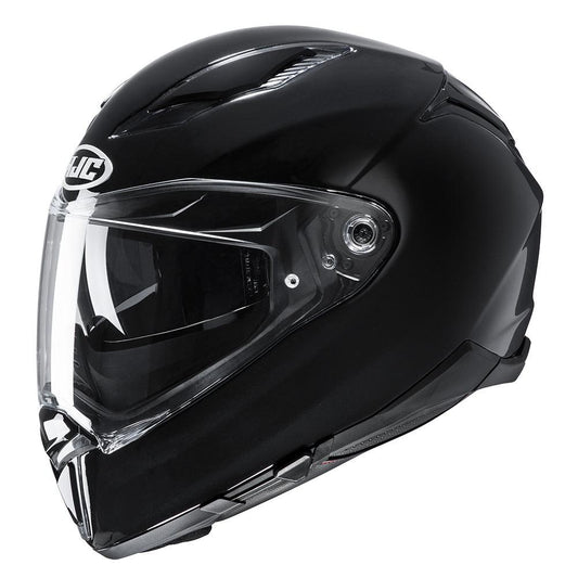 HJC F70 Helmet - Black - Browse our range of Helmet: Full Face - getgearedshop 