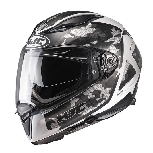 HJC F70 Helmet Katra - White - Browse our range of Helmet: Full Face - getgearedshop 