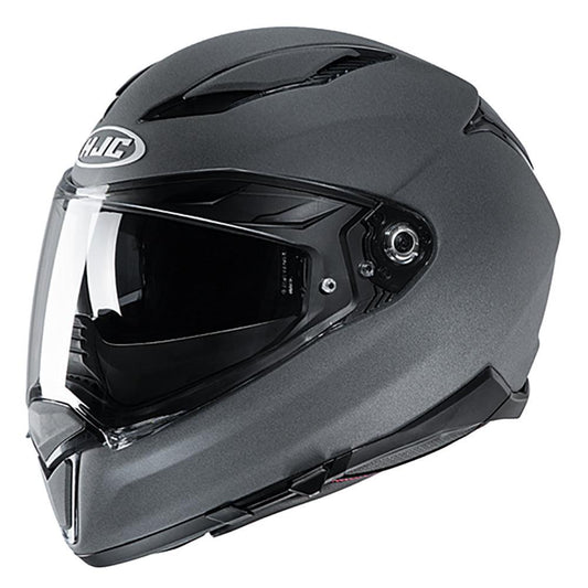 HJC F70 Helmet - Stone Grey - Browse our range of Helmet: Full Face - getgearedshop 
