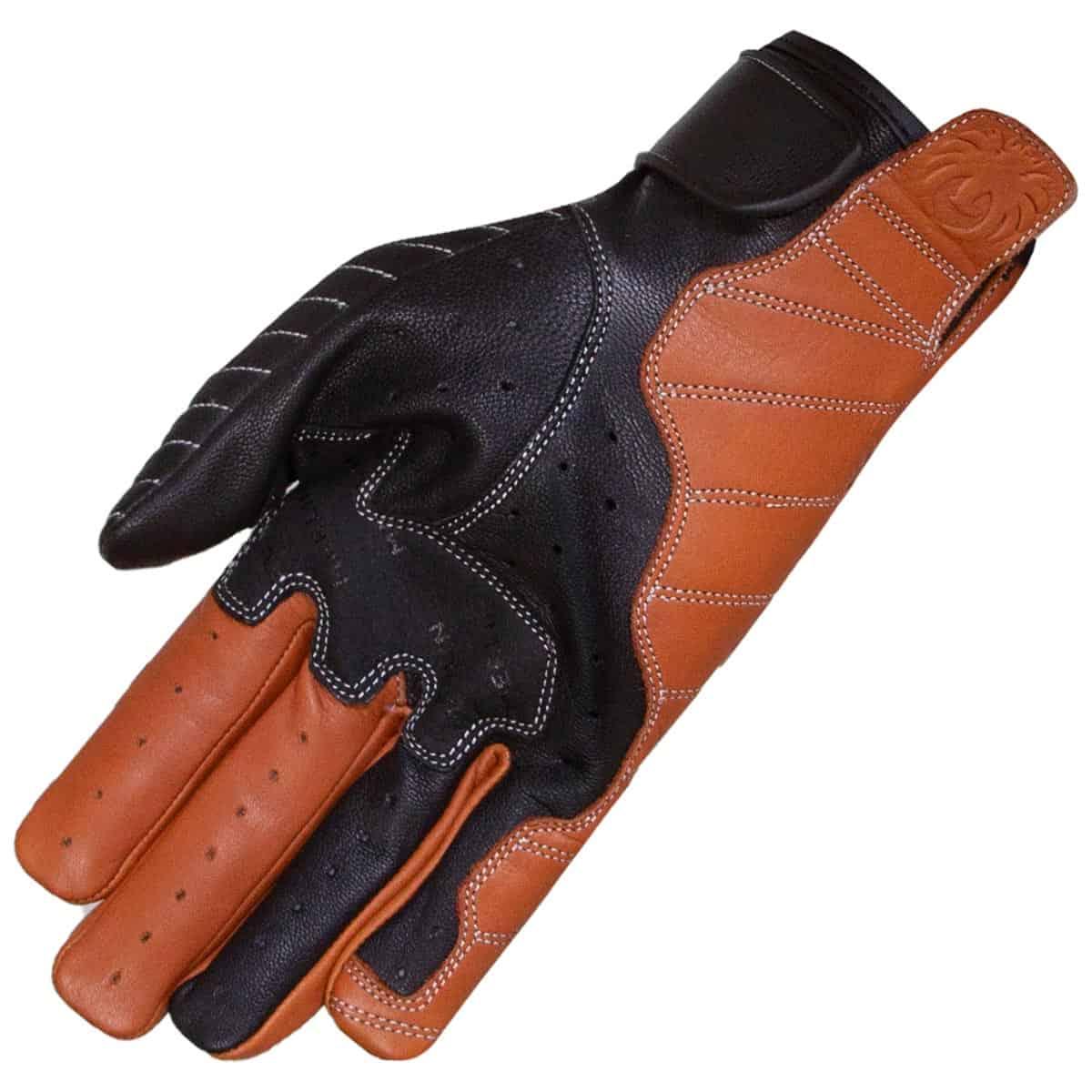 Merlin Boulder Gloves Black Brown - Summer Motorcycle Gloves
