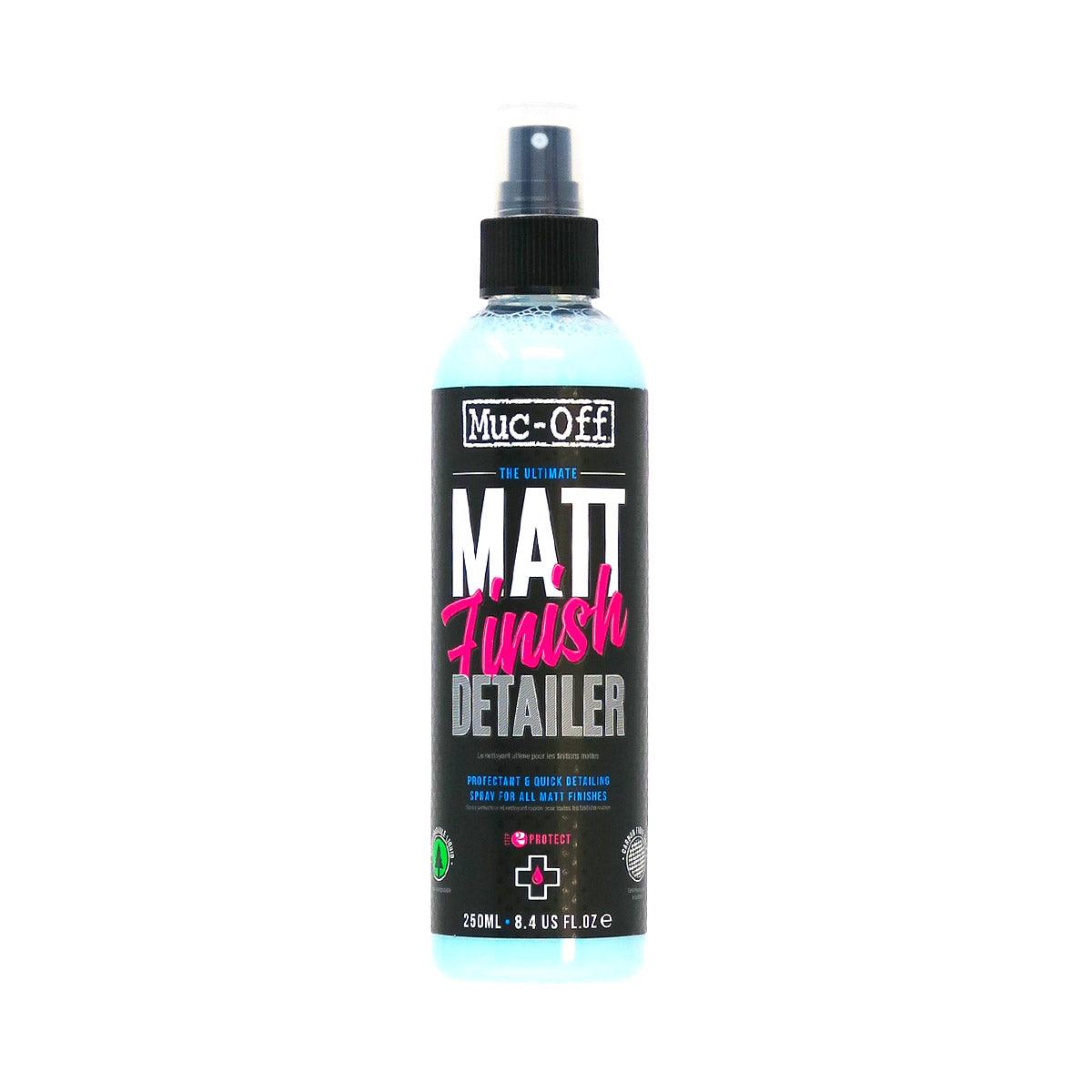 Muc-Off Matt Finish Detailer - Black - Browse our range of Care: Cleaning - getgearedshop 