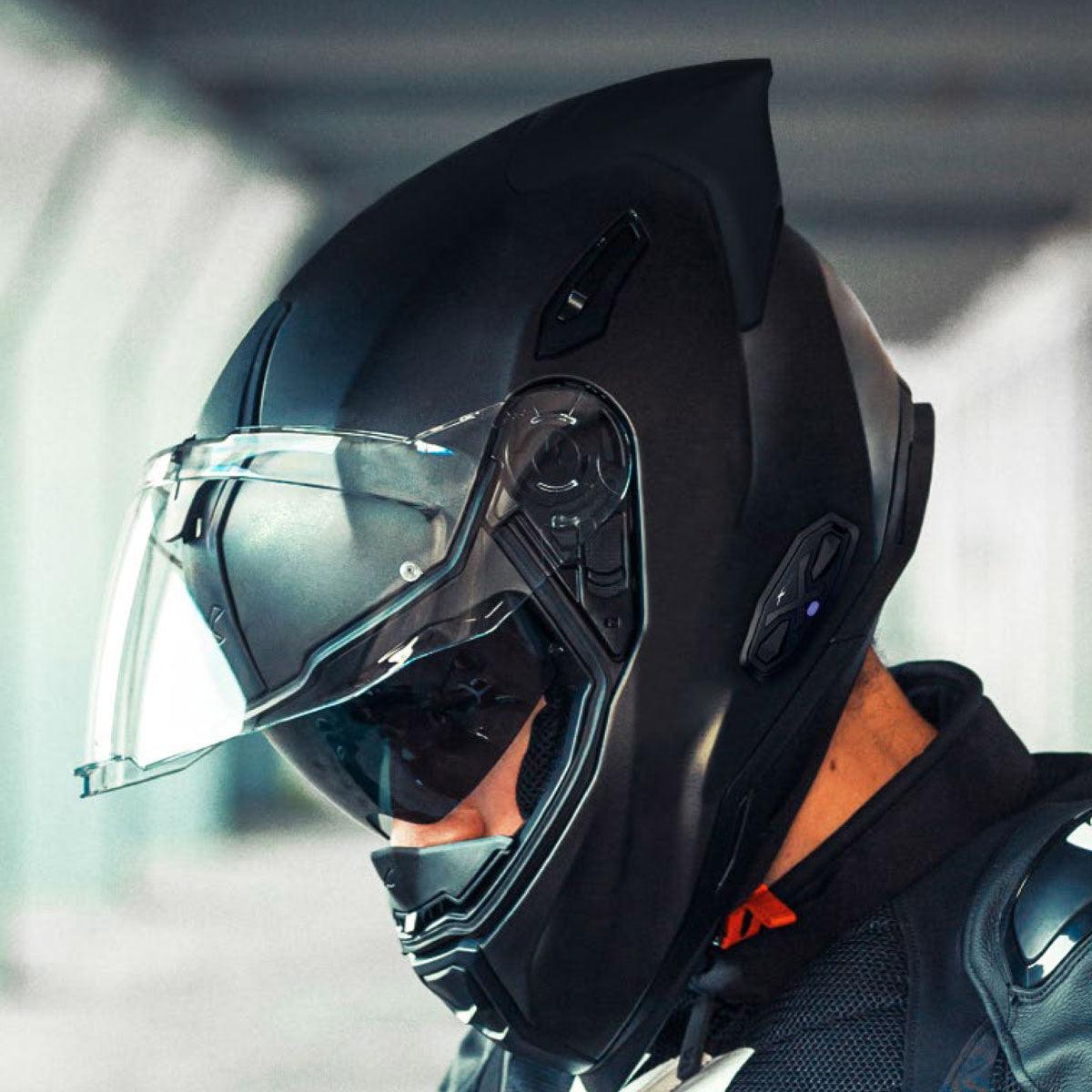 Nexx SX.100R Helmet Full Black - Matt - getgearedshop