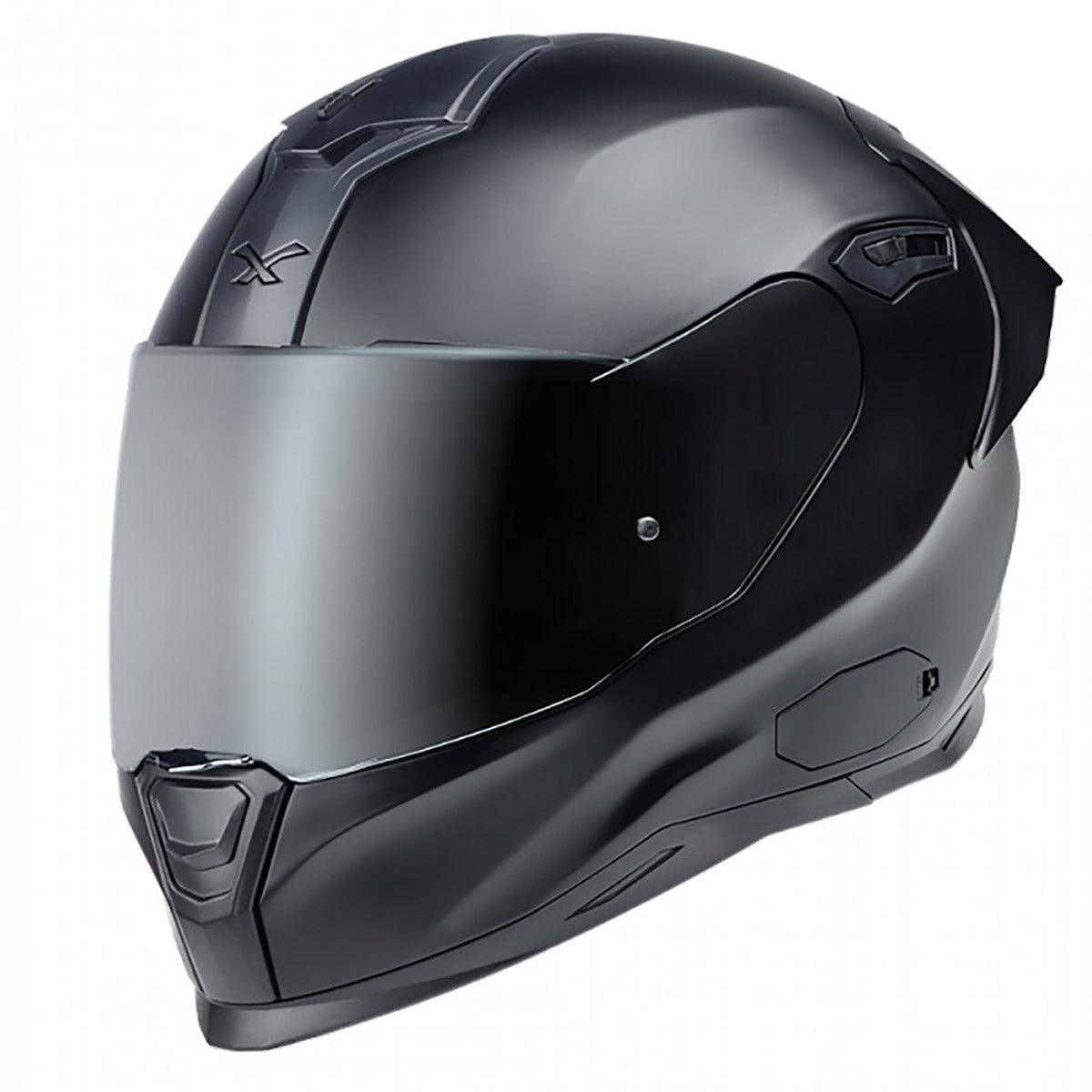 Nexx SX.100R Helmet Full Black - Matt - getgearedshop