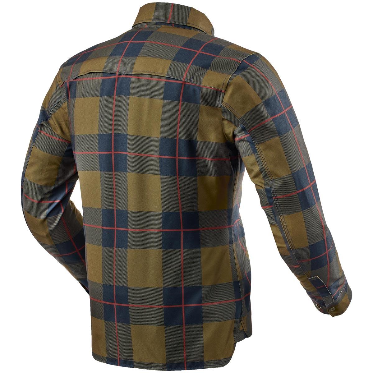 Rev It! Bison 2 H2O Overshirt WP - Ocher Yellow - Browse our range of Clothing: Overshirts - getgearedshop 