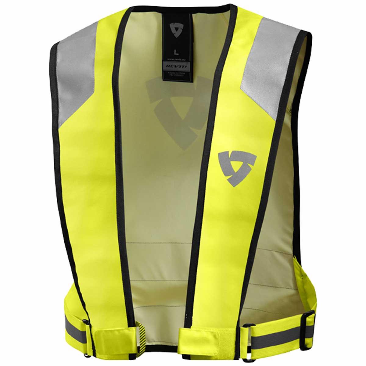 Rev It! High Visibility Vest Connector - Yellow Neon - Browse our range of Clothing: Accessories - getgearedshop 