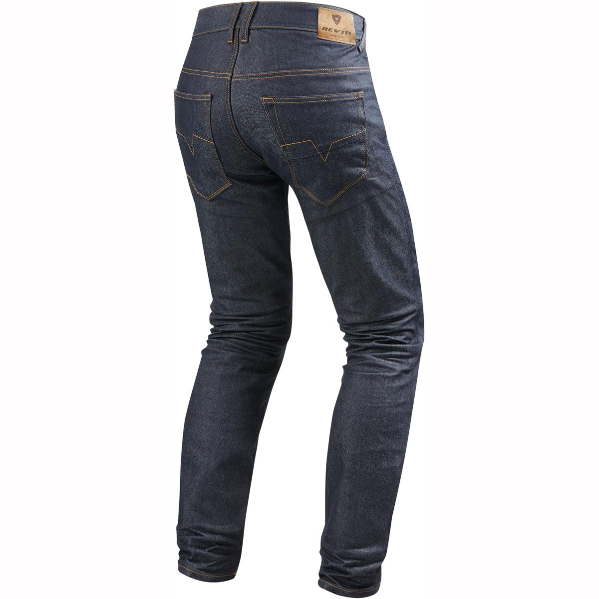 Rev It Lombard 2 Jeans Straight 34in Leg Blue - Armoured Jeans