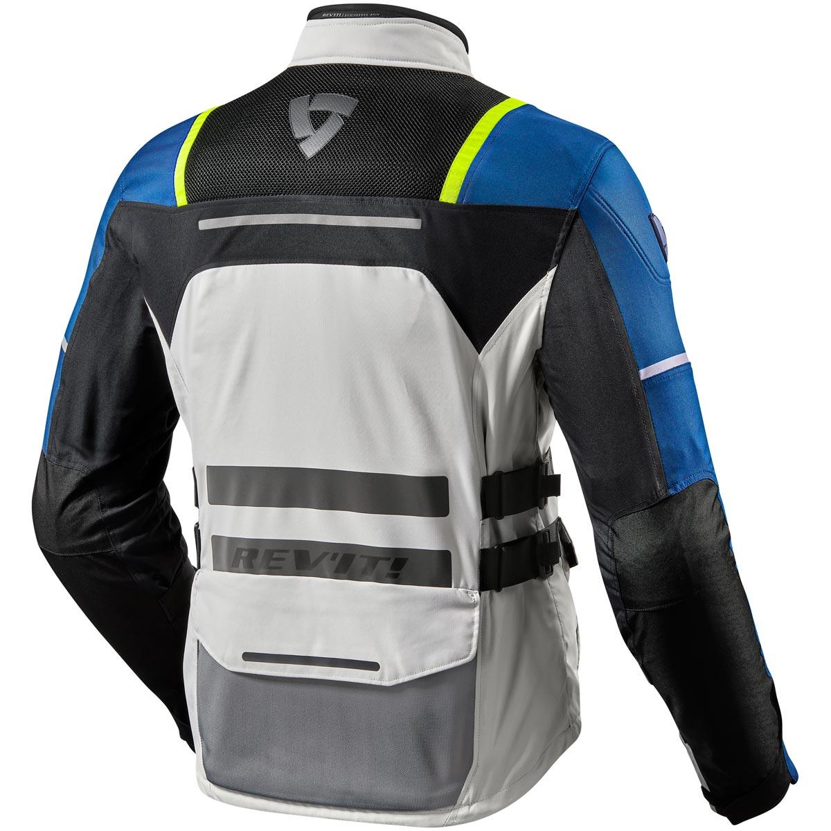 Rev It! Offtrack Jacket Air WP Silver Blue - Motorcycle Clothing