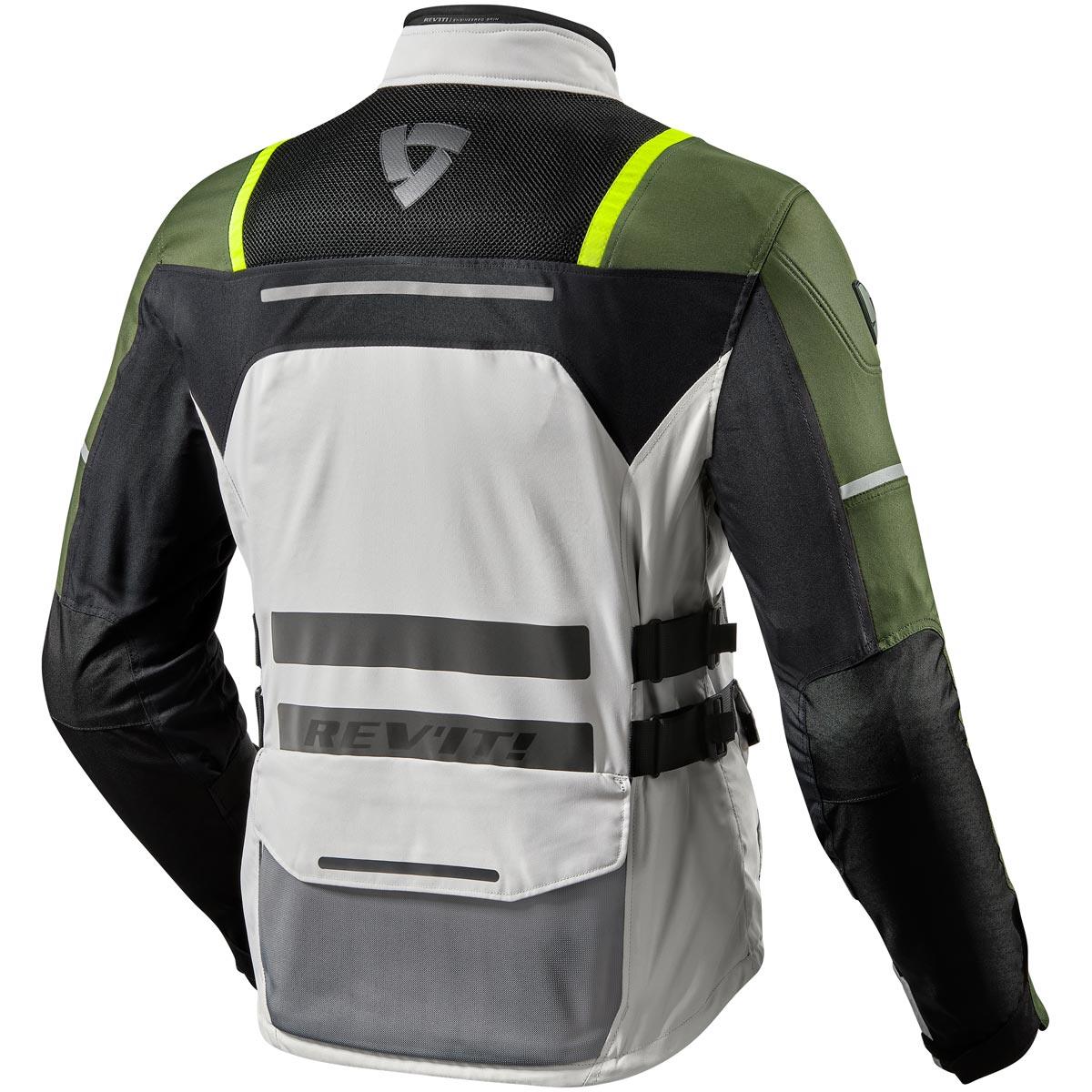Rev It! Offtrack Jacket Air WP Silver Khaki - Motorcycle Clothing