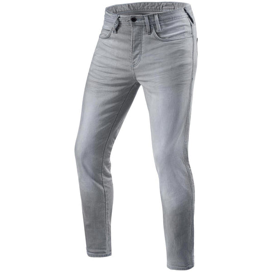 Rev It! Piston 2 Jeans SK Light Grey Used 32in Leg 36in Waist