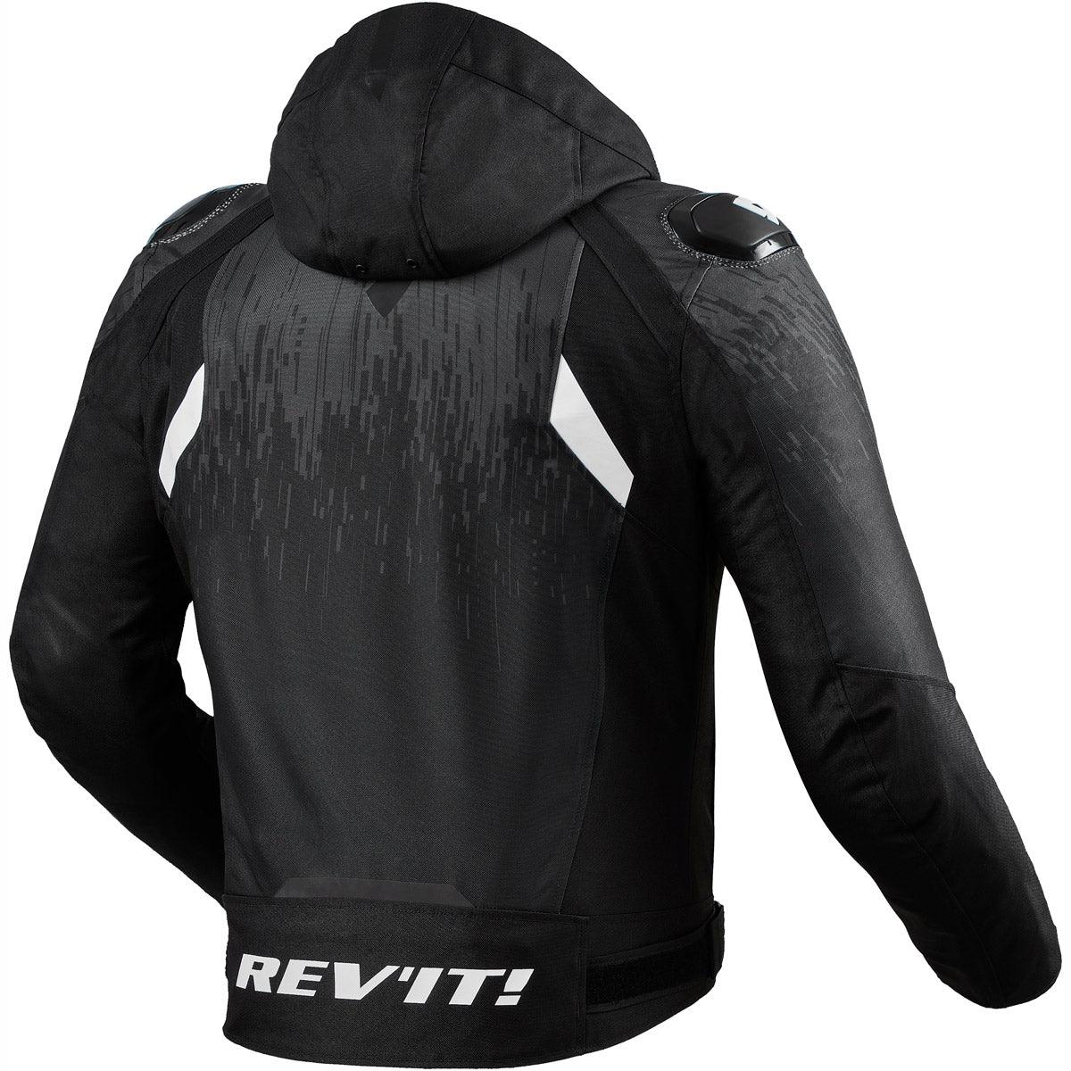 Rev It! Quantum 2 H2O Jacket Black Anthracite - Motorcycle Clothing