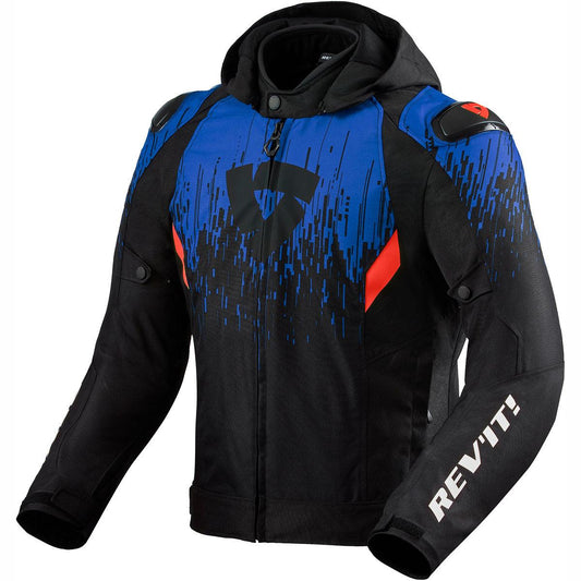 Rev It! Quantum 2 H2O Jacket Black Blue 3XL