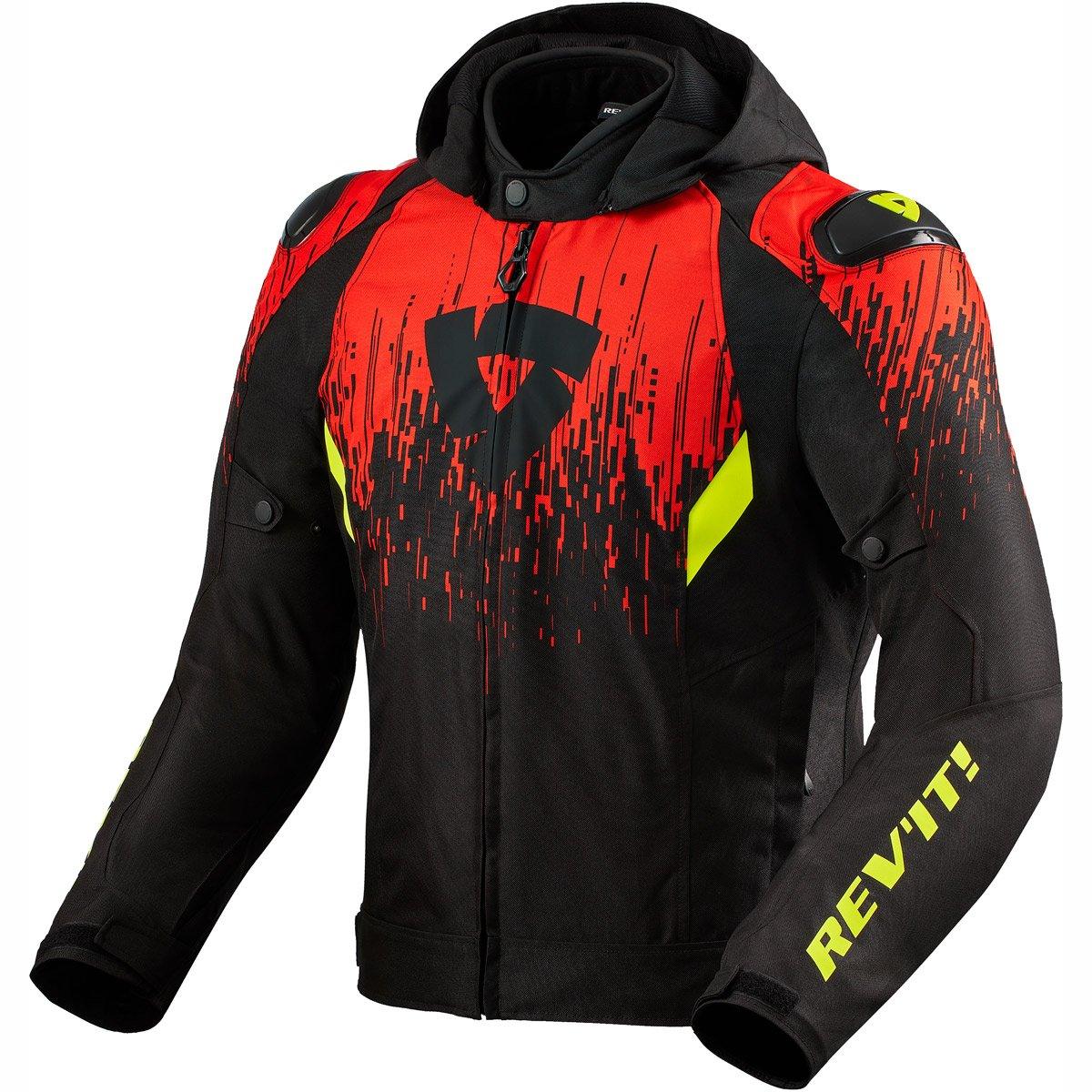 Rev It! Quantum 2 H2O Jacket Black Red 3XL