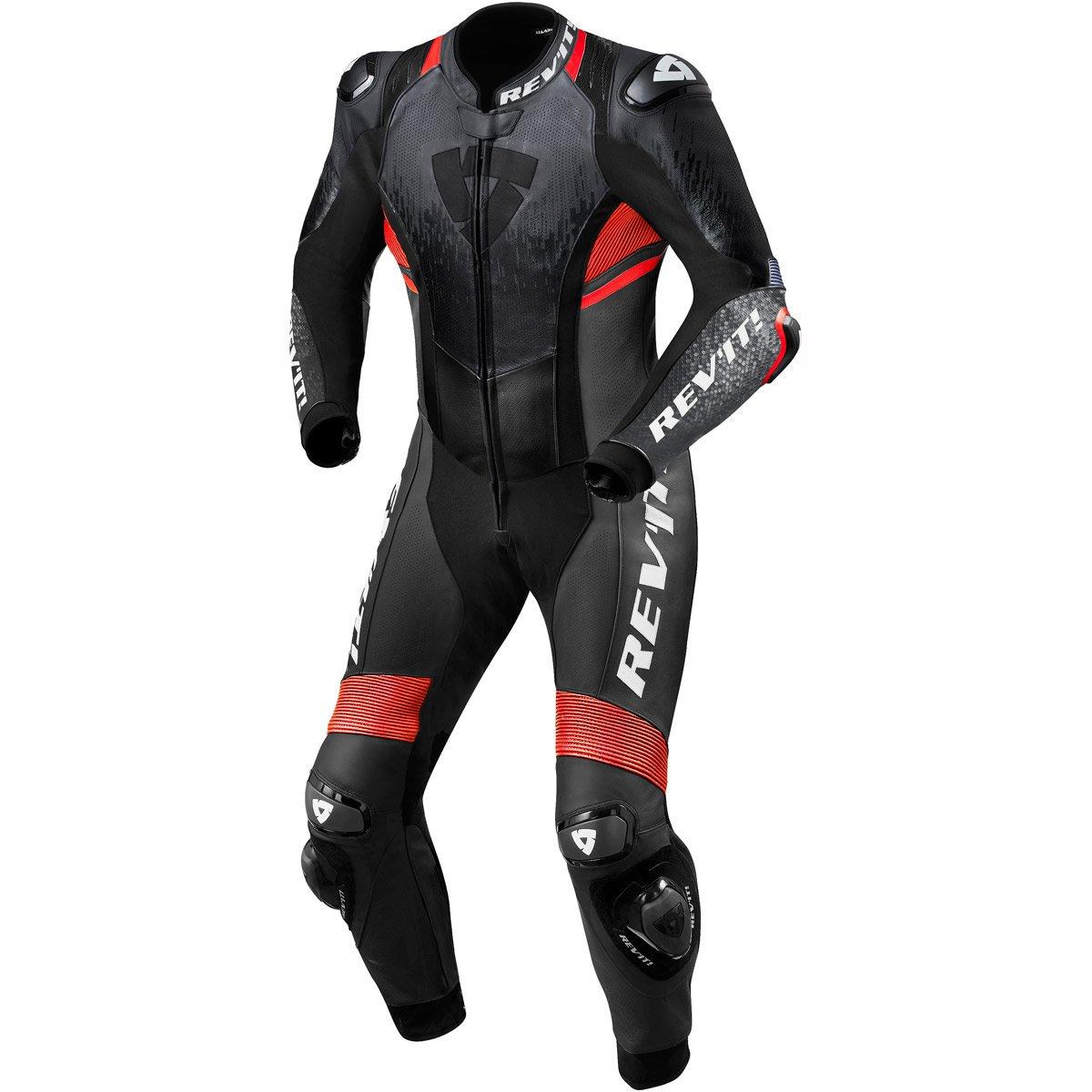 Rev It! Quantum 2 One-Piece Suit Anthracite Neon Red 56