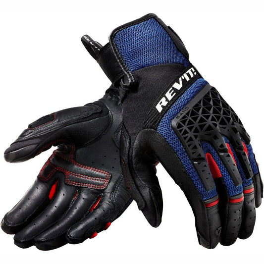 Rev It! Sand 4 Gloves Black Blue 4XL