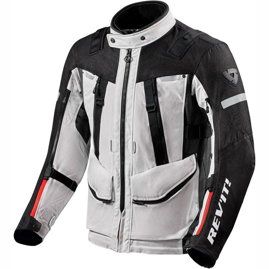 Rev It! Sand 4 Jacket 3L H2O WP Silver Black 4XL