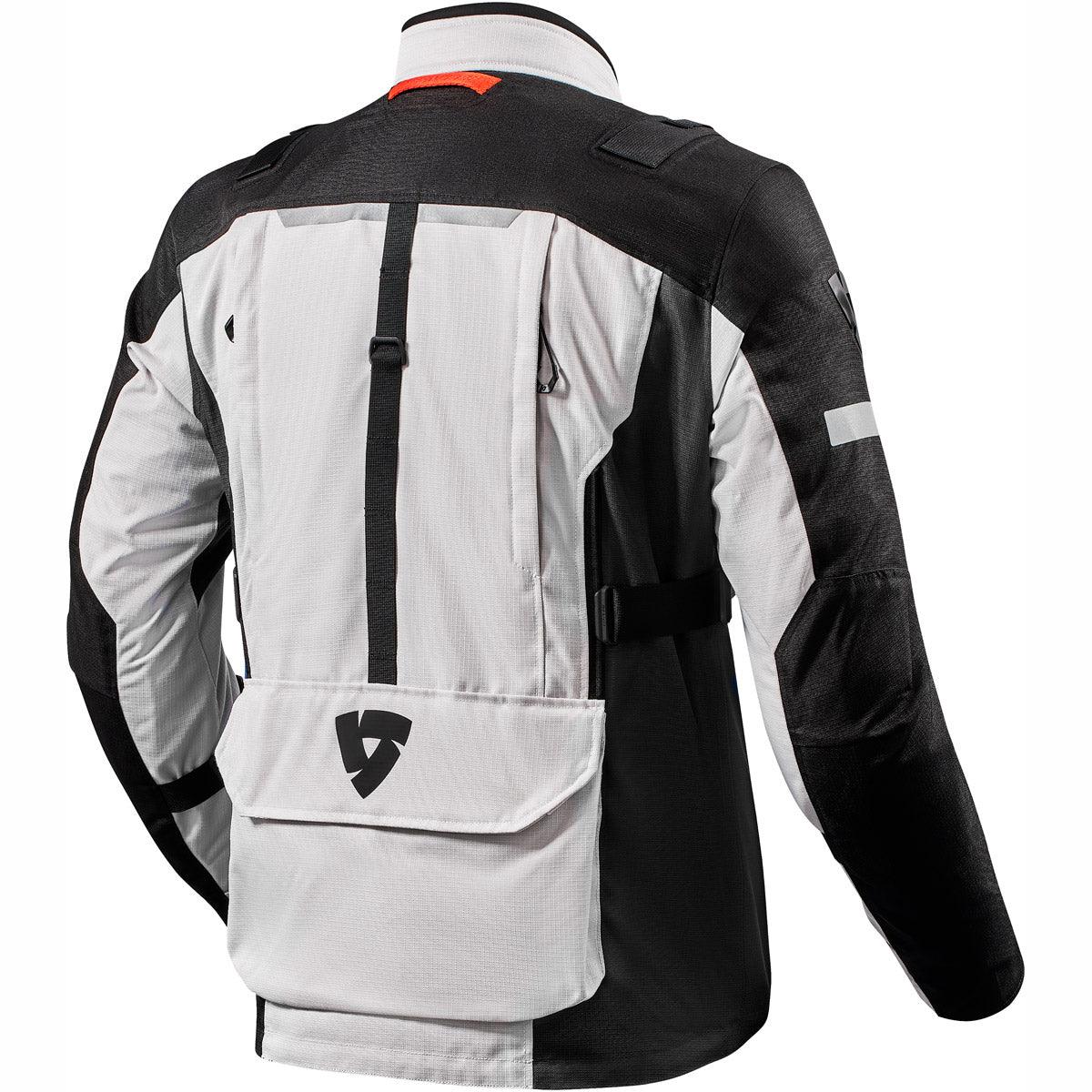 Rev It Sand 4 Jacket 3L H2O WP Silver Black - Motorcycle Clothing