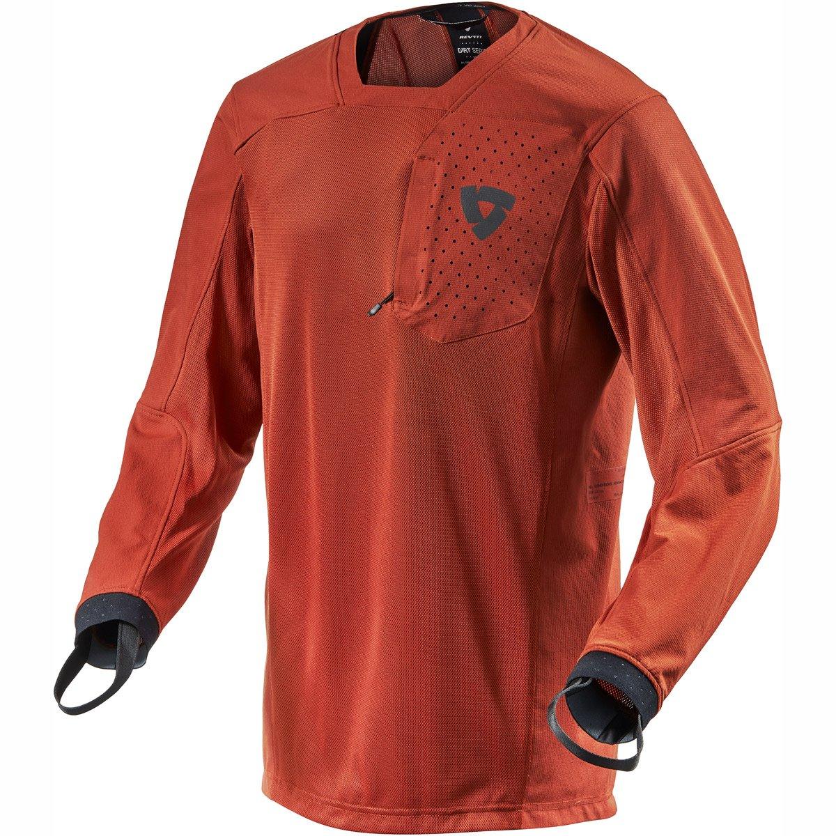 Rev It! Sierra Enduro Jersey - Burgundy Red - Browse our range of Clothing: Overshirts - getgearedshop 