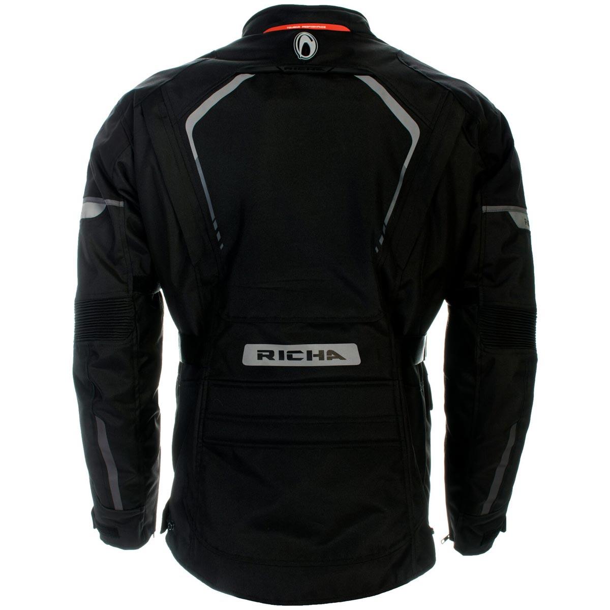 Richa Phantom 2 Jacket WP Black - Motorcycle Clothing