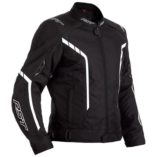 RST Axis Textile Jacket CE WP Black White 4XL