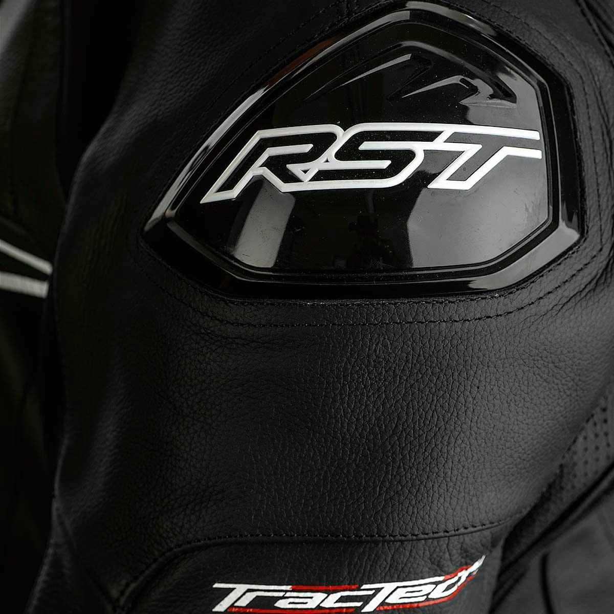 RST Tractech Evo 4 1PC Leather Suit CE Black - Motorcycle Leathers