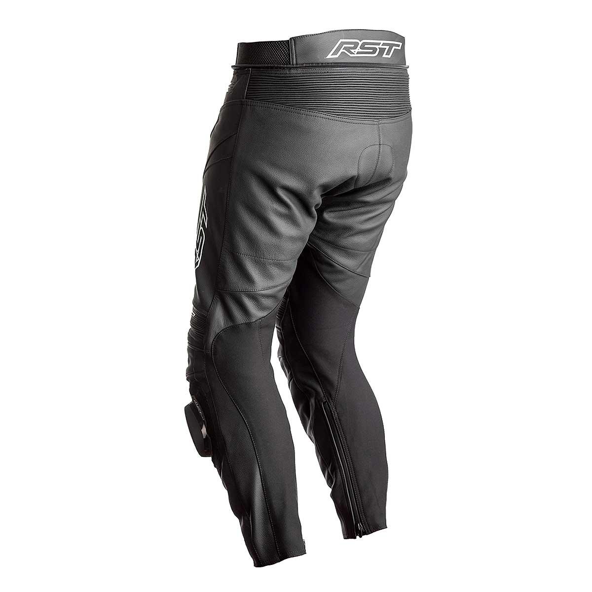 RST TracTech Evo 4 Leather Trousers CE Black - Motocross Clothing