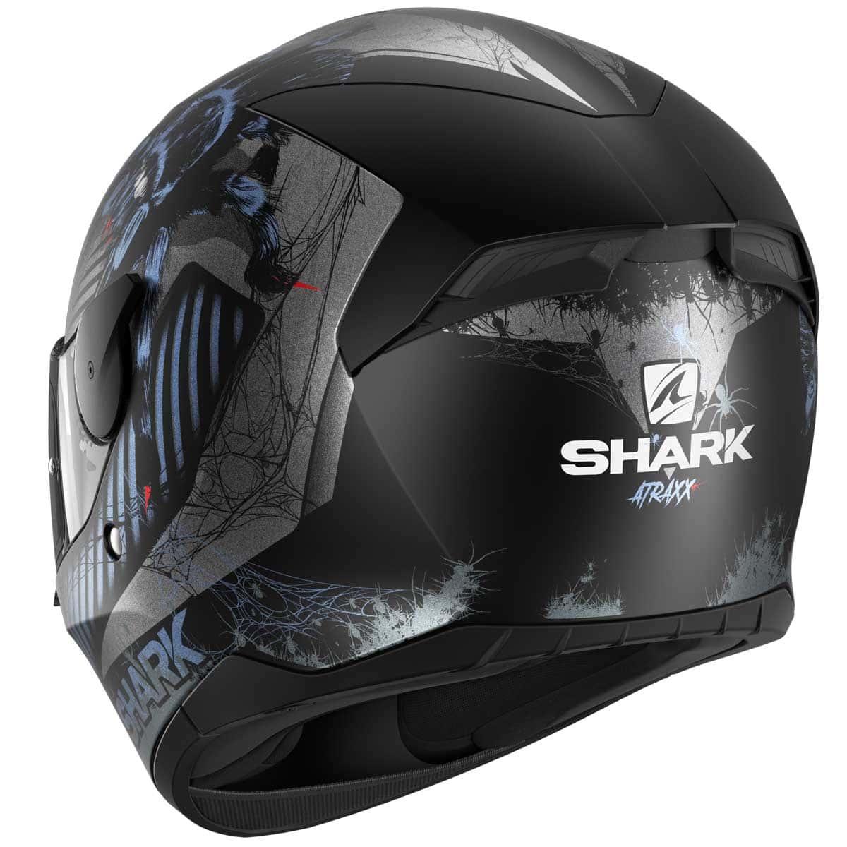 Shark D-Skwal 2 Helmet Atraxx KAB - Blue - Browse our range of Helmet: Full Face - getgearedshop 
