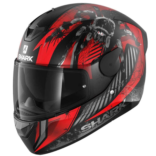 Shark D-Skwal 2 Helmet Atraxx KRA - Red - Browse our range of Helmet: Full Face - getgearedshop 