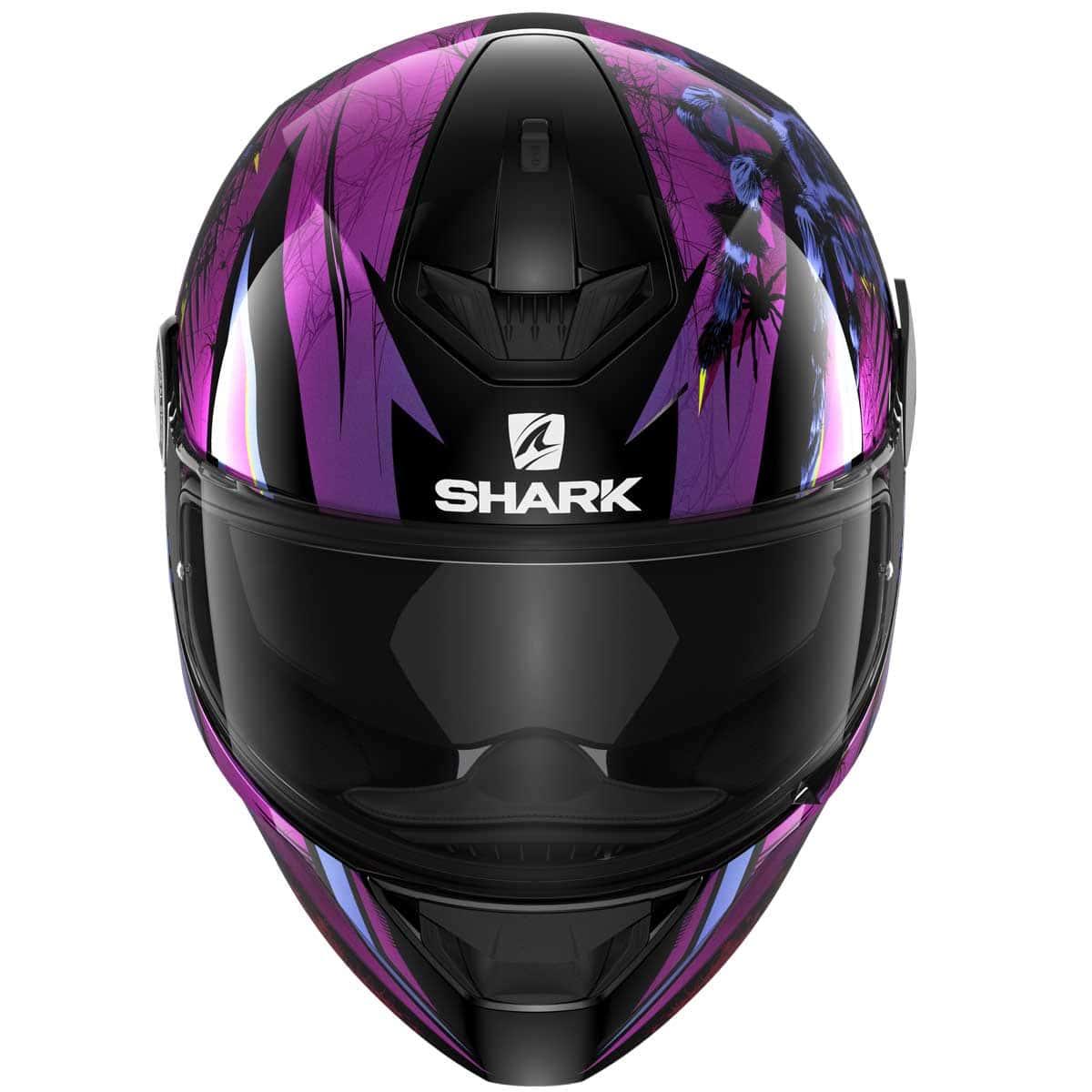 Shark D-Skwal 2 Helmet Atraxx KVX - Purple - Browse our range of Helmet: Full Face - getgearedshop 