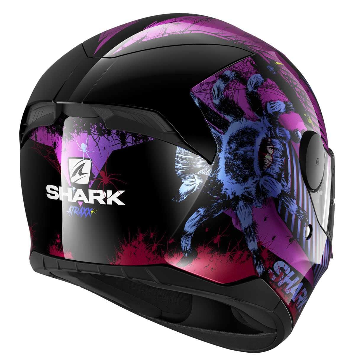 Shark D-Skwal 2 Helmet Atraxx KVX - Purple - Browse our range of Helmet: Full Face - getgearedshop 